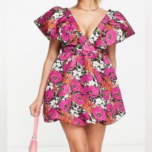 ASOS floral mini dress